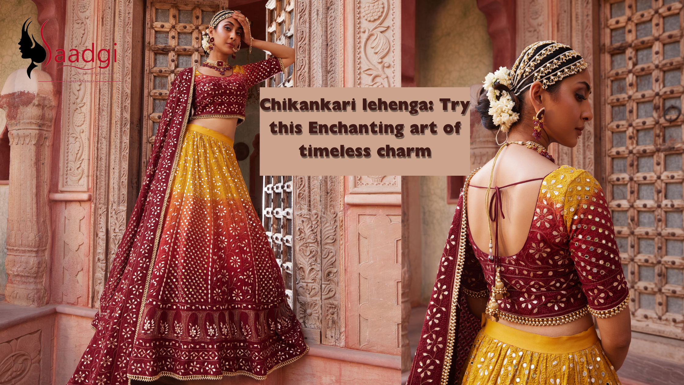Chikankari lehenga: Try this Enchanting art of timeless charm