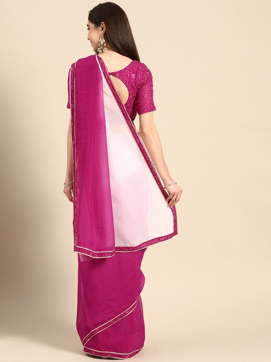 organza sarees, designed by saadgi , alia bhatt inspired saree, party wear sarees, organza sarees, chicken, chickenkari, chicken saree, lucknowi chikankari saree, saree