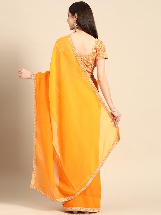 white organza saree,ombre organza saree, organza embroidery saree online, rising border saree, multicolour organza saree,organza zardosi saree,chikankari sarees,saree for farewell party,myntra saree party wear,saree for women party wear, party wear sarees, organza sarees, chicken, chickenkari, chicken saree, lucknowi chikankari saree, saree
